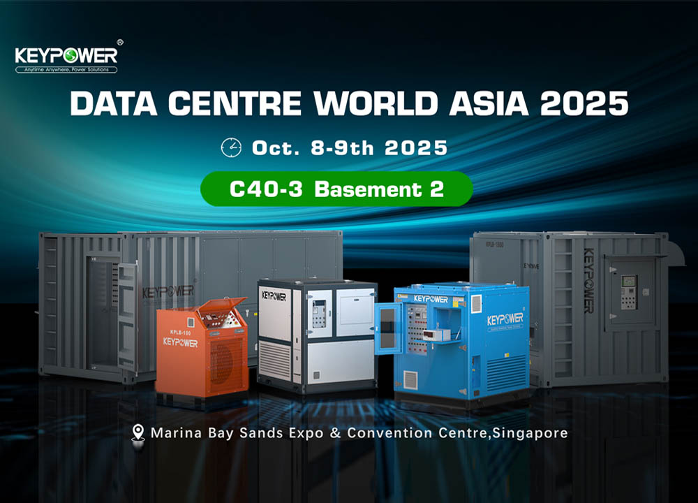Junte-se à KEYPOWER na Feira Mundial de Data Centers da Ásia 2025!