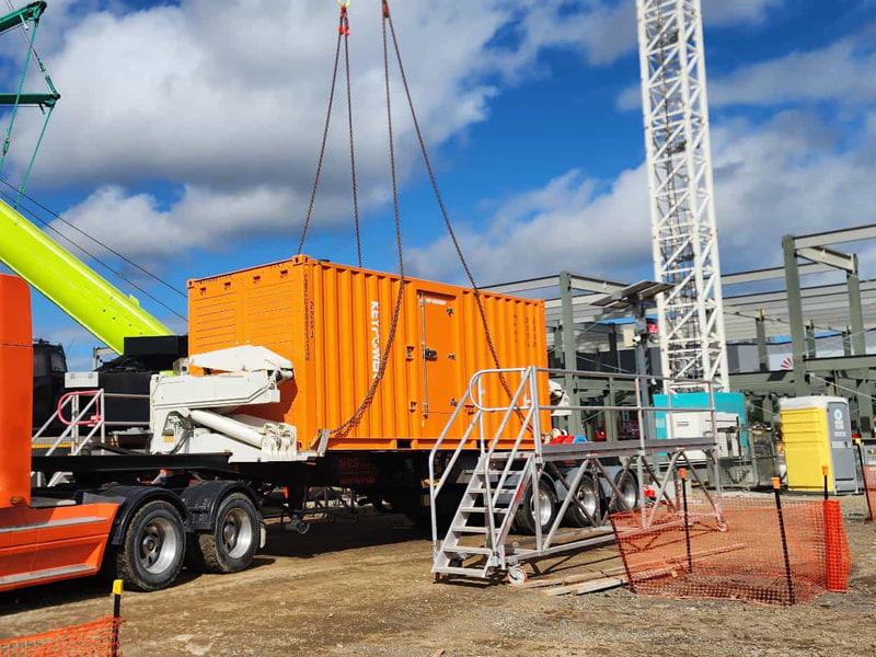 Gerador Scania de 500kVA na Nova Zelândia